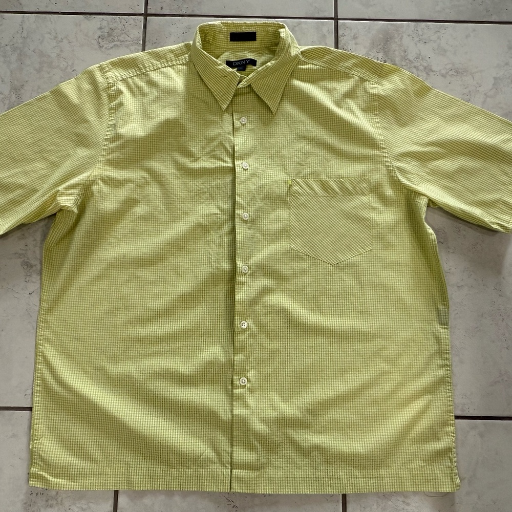 Men’s DKNY Button-Down Dress Shirt